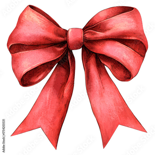 Red Bow Clipart