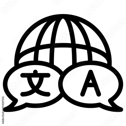 Language Translation Icon