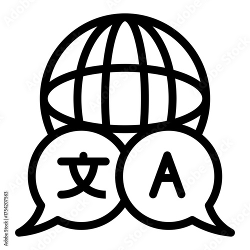 Language Translation Icon