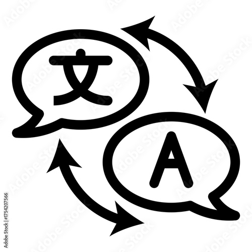 Language Translation Icon