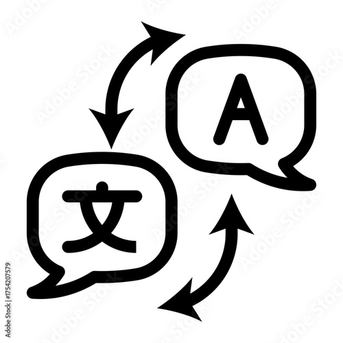 Language Translation Icon