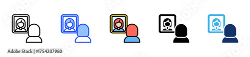 Self Awareness Insight Icon Collection With Multiple Styles