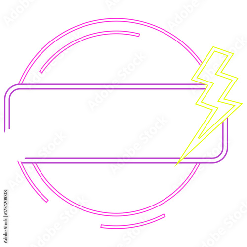 Neon Flash Sale Futuristic