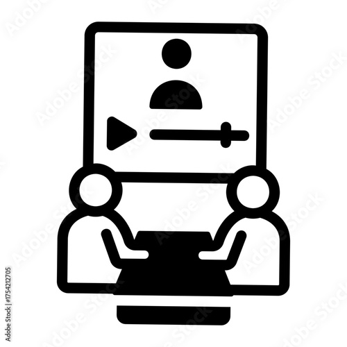 lecture Solid icon