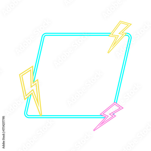 Neon Flash Sale Futuristic