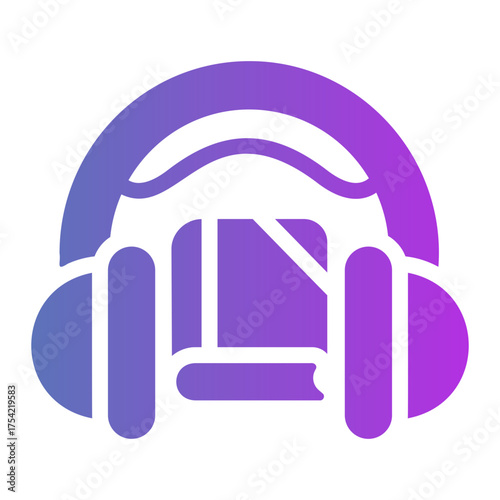audiobook Gradient icon
