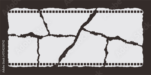 Pictures or photos frame collage layout abstract photo frames and digital photo wall template