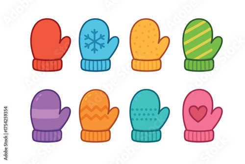 Impact of climate change on Earth and environmental awareness. Set of 6 vector illustration