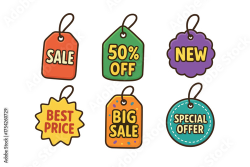 Colorful fireworks rockets for celebration and festive occasions. Set of 6 vector illustration