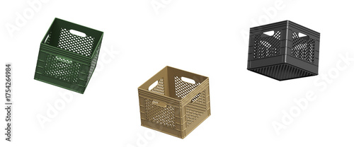 캠핑 또는 우유 보관용 플라스틱 유틸리티 박스 Camping or Milk Plastic Utility Boxes for Storage