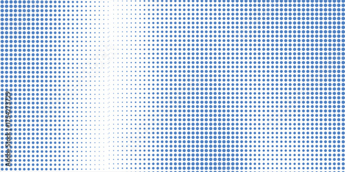 abstract aesthetic halftone dots vector pattern