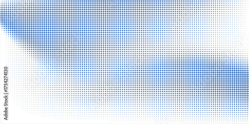 abstract aesthetic halftone dots vector pattern