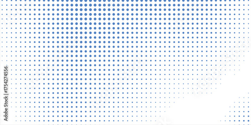 abstract aesthetic halftone dots vector pattern