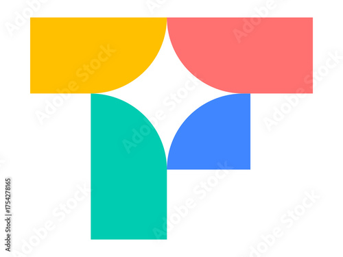 Free Download abstract t letter logo design with spark symbol - GFXLoad