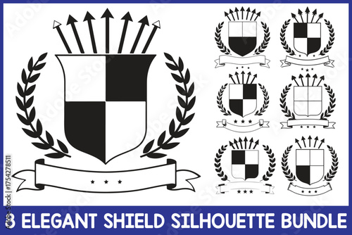 Royal Shield Logo Set