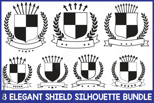 Royal Shield Logo Set