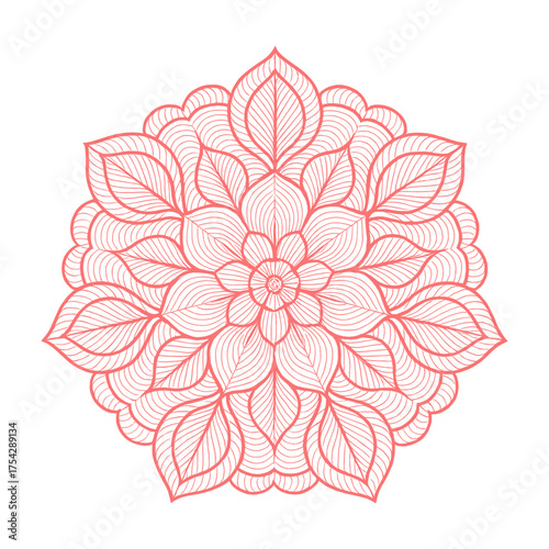 mandala design - handdrawing decoration (artwork 3)