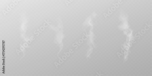 Transparent smoke fog mist PNG background