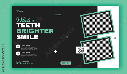 Dental Clinic Promotion Social Media Post.
Oral Health and Hygiene Advertisement Design.
Tooth Care Marketing Template for Clinic.
Dental Service Flyer Template with Blue Theme.
Smile Care and Dental.