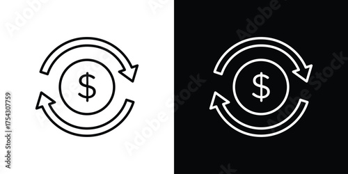 Kip icon vector illustration. editable stroke icon.