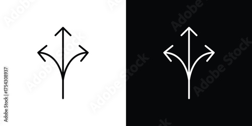 Flexibility icon vector illustration. editable stroke icon.