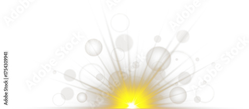 Sparkling bright flash PNG. Radiant beams and luminous highlights create visually striking effects. Ideal for digital design, abstract art, and creative visuals. Glowing flares enhance energy