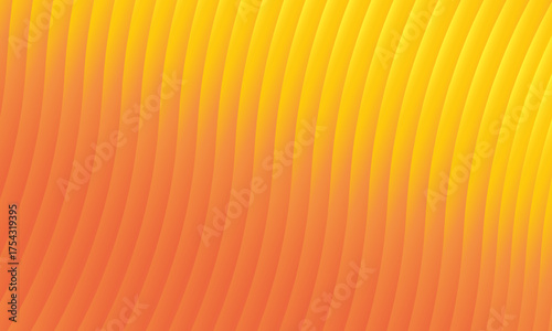 Wavy textured background with a bright yellow to warm orange color transition