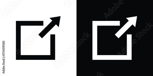 Window Maximize icon glyph vector Illustration