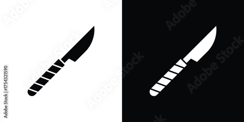 Scalpel icon glyph vector Illustration