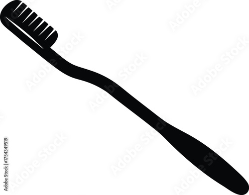 Toothbrush logo template vector
