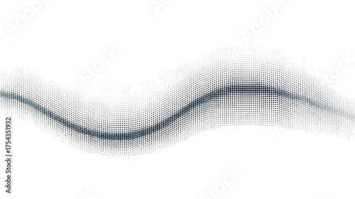 A soft, wavy line illustration floats across a white background, creating a subtle, elegant visual element for design projects and artistic compositions.