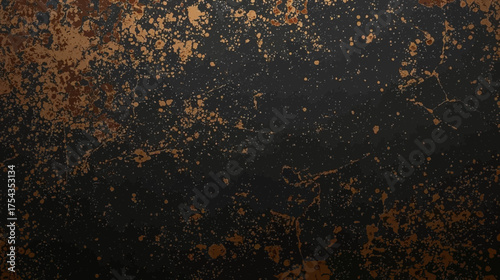 A textured, abstract vector illustration showcasing a dark, weathered surface with brown and black tones, ideal for backgrounds or design elements.