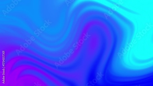 Blured soft blue wave motion corporate 4k animated background seamless looping