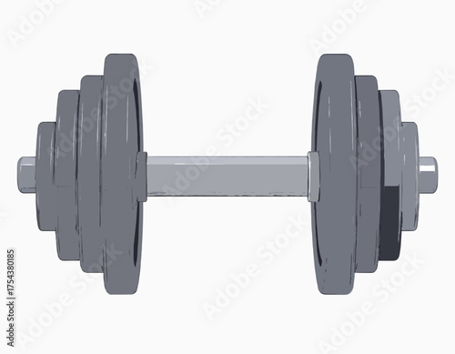 Weightlifting Dumbbell Fitness Training Equipment for Strength and Exercise