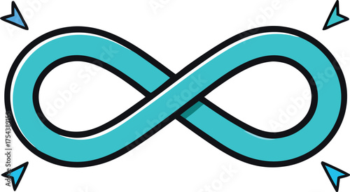 -a-neon-infinity-loop-electric-pulse-on-white-back.eps