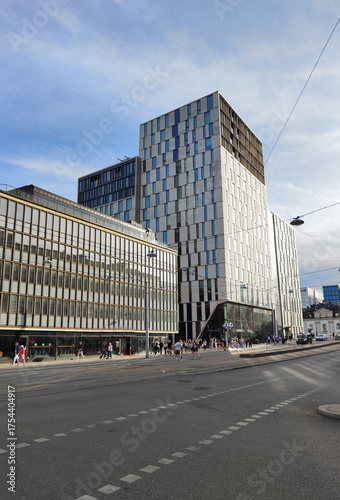 Stockholm, Sweden, in bright summer day