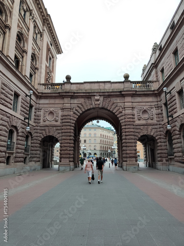 Stockholm, Sweden, in bright summer day