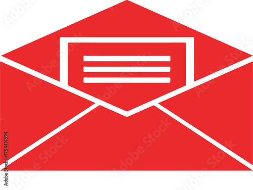 vector illustration of mail envelope