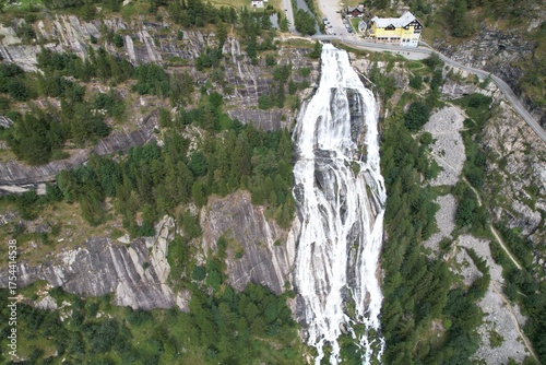 Wasserfall Cascata del Toce Val Formazza Italien Piemont