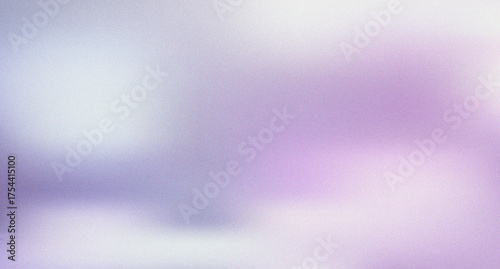 Tableau sur toile Soft Purple Blue Gradient Grainy Abstract Background