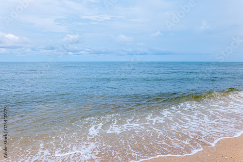 Beautiful  beach background. Natural landscape