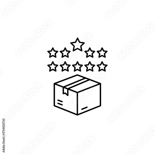 Box with Stars A Symbol of Quality and Excellence.