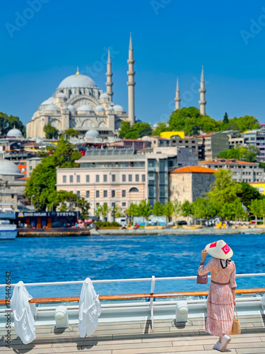 Die Rüstem-Pascha-Moschee. Istanbul. Türkei.