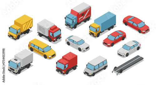 Diverse silhouette avatars: flat style collection of people in profile view