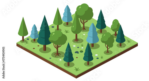 Diverse photographers capturing moments in isometric style