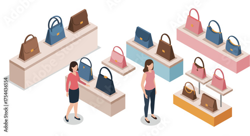 Isometric air conditioning units collection for modern hvac design