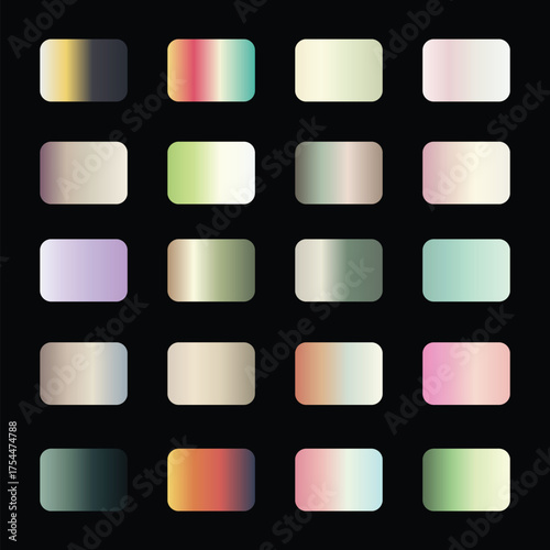 Vibrant color palette with seamless gradient design featuring abstract background for modern digital art creative visual composition and stylish colorful patterns
