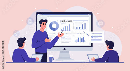 Startup pitch, team collaboration 