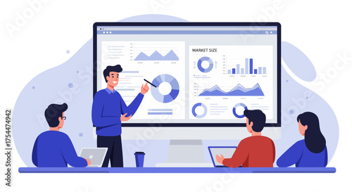 Startup pitch, team collaboration 