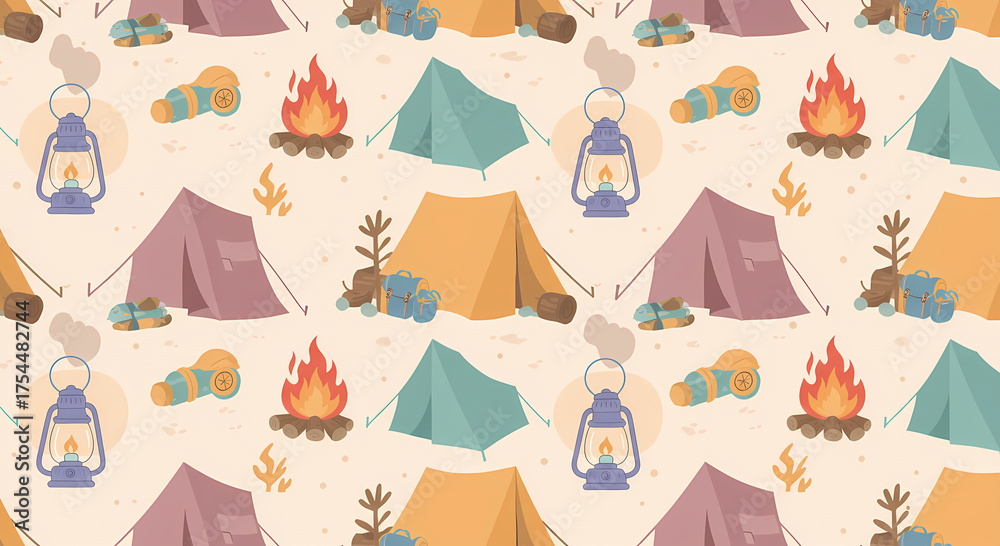 seamless pattern with holiday